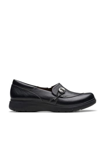 CLARKS Slipper 'Certina Ease' schwarz Regular Fit