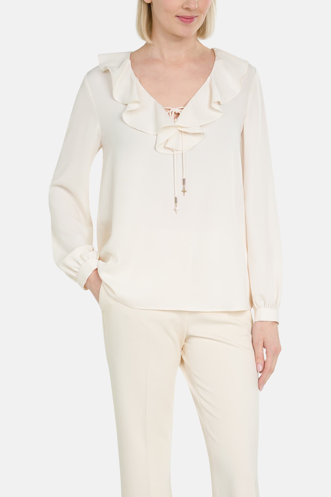 JOOP! Blusenshirt 'Bastienne' ecru, Bild 1