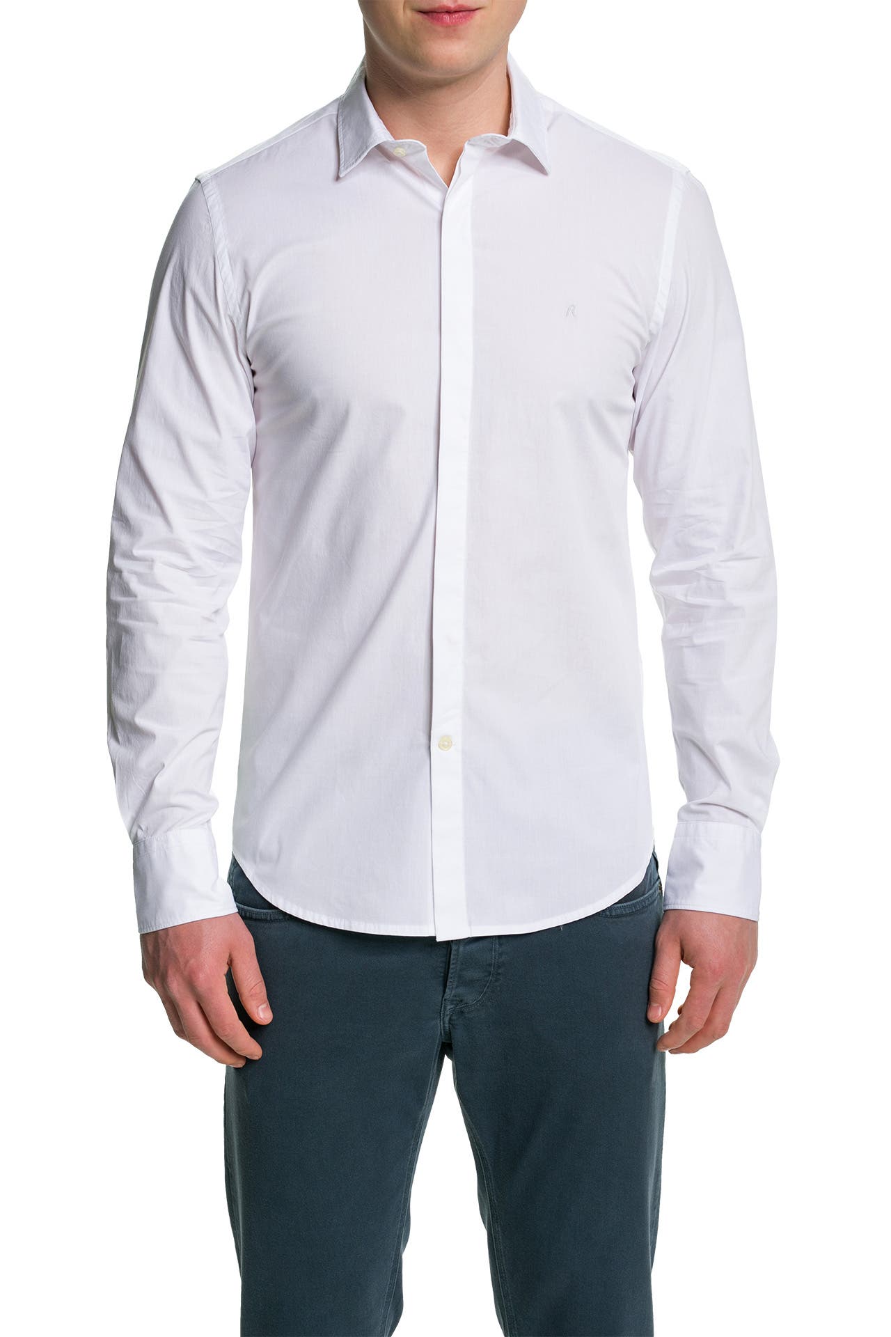 REPLAY Casual-Hemd weiß » günstig online kaufen | Outletcity