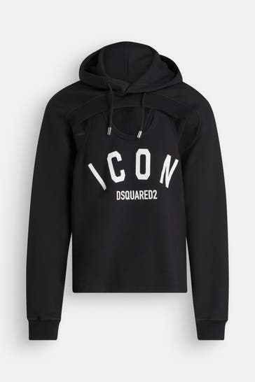 DSQUARED2 Hoodie schwarz