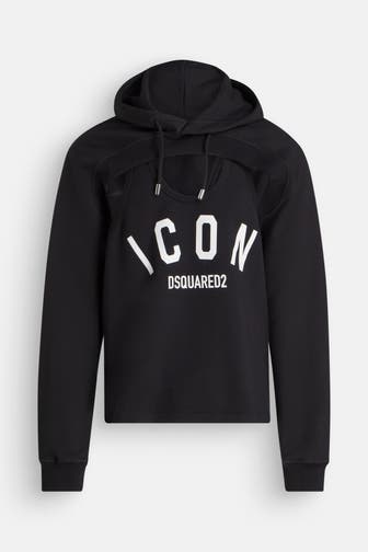 DSQUARED2 Hoodie schwarz