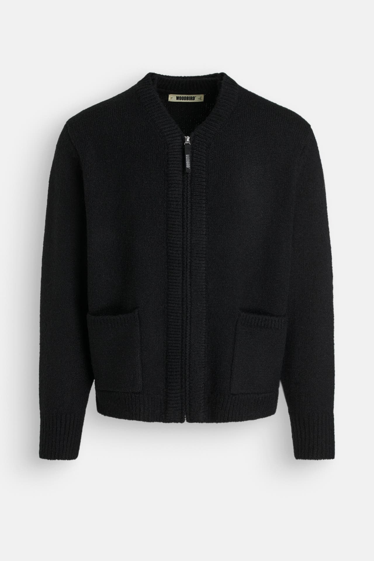 WOODBIRD Wollmixjacke schwarz, Bild 1