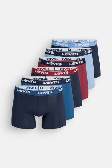 LEVI'S® 6er-Pack Boxer Trunks mehrfarbig