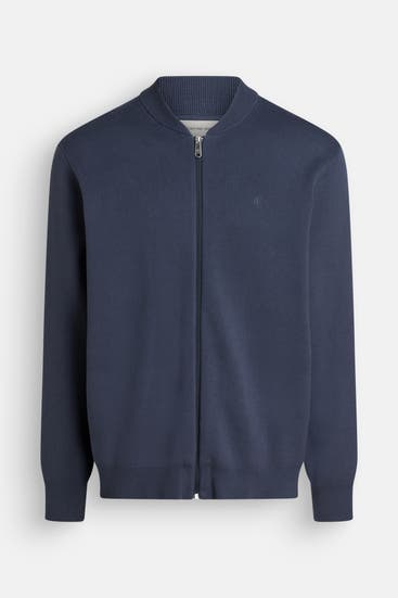 CALVIN KLEIN - Strickjacke marine