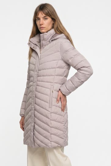 FUCHS SCHMITT Light-Daunenmantel creme