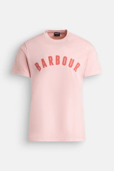 BARBOUR T-Shirt lachs