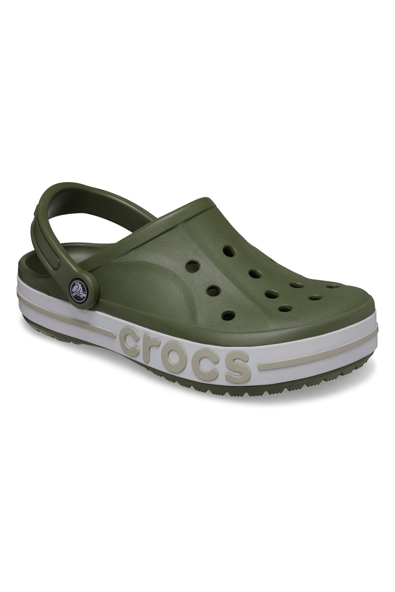 CROCS Clogs 'Bayaband' dunkelgrün, Bild 1