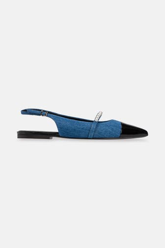 KENNEL & SCHMENGER Sling-Ballerinas 'Greta' zweifarbig