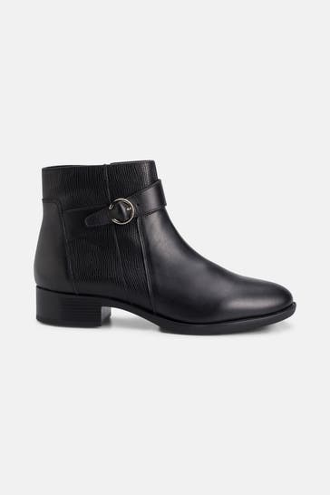 GEOX Ankle Boots 'Felicity' schwarz