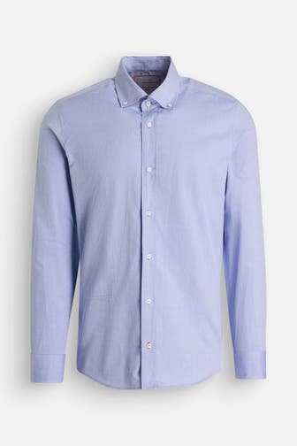 HANDSTICH Business-Hemd 'Bryan' taubenblau