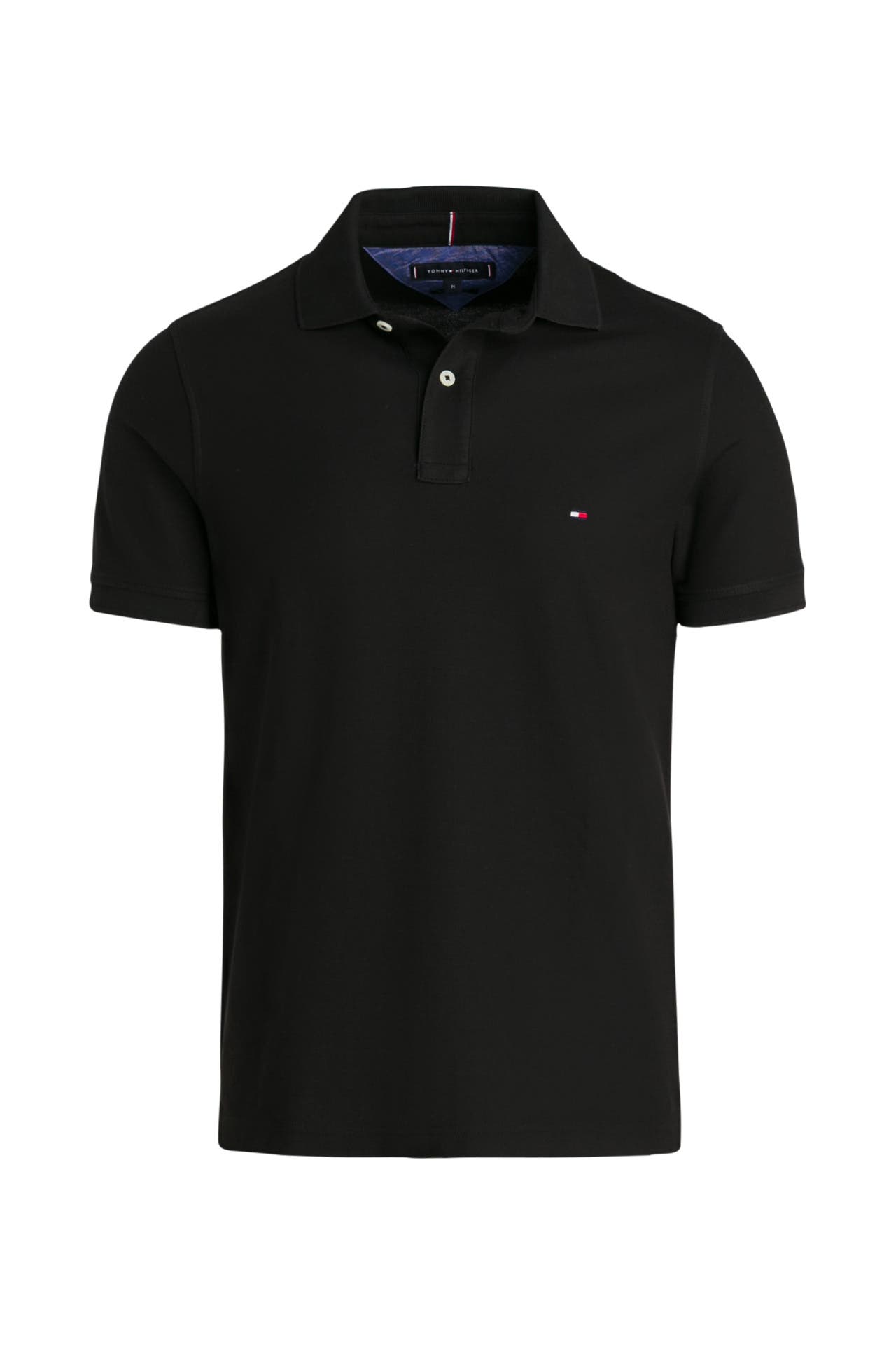 TOMMY HILFIGER Polo-Shirt schwarz, Bild 1