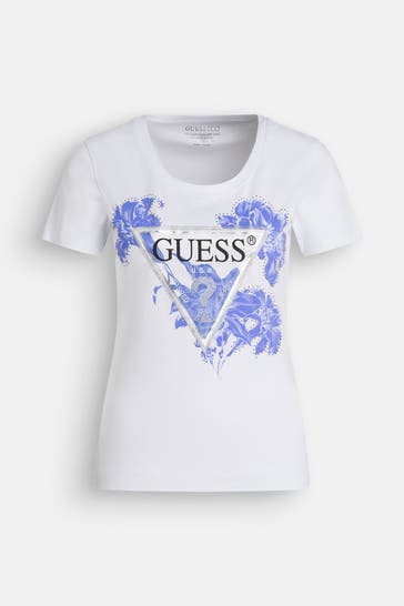 GUESS T-Shirt weiß