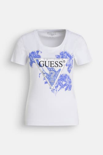 GUESS T-Shirt weiß