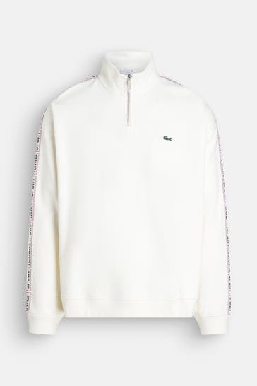 LACOSTE Sweatshirt ecru