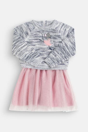 HAPPY GIRLS Set: Strickpullover und Kleid mehrfarbig