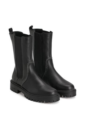 U.S. POLO ASSN. Chelsea-Boots 'Karma' schwarz