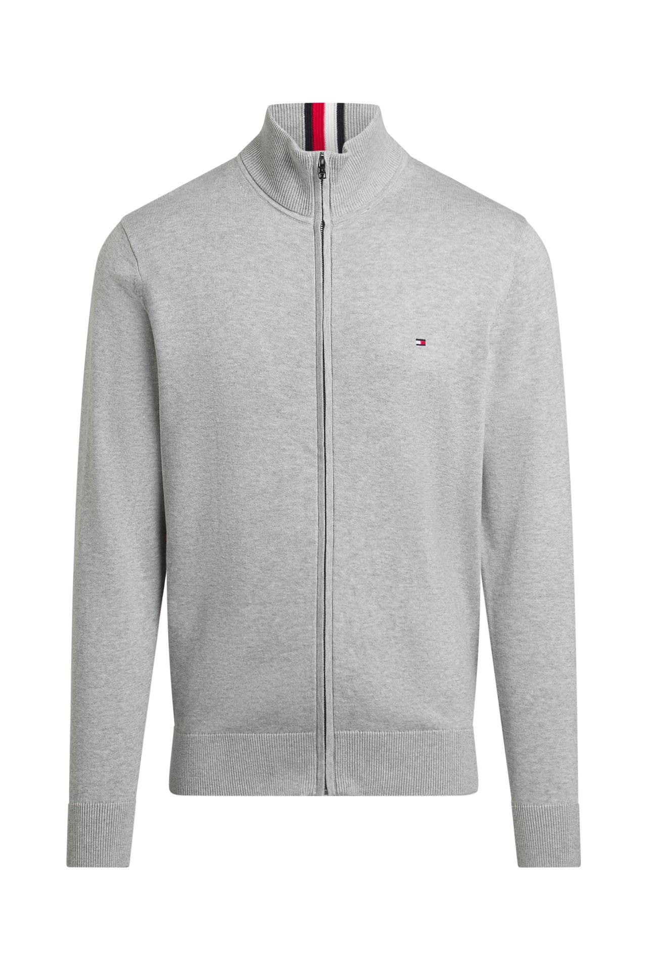 TOMMY HILFIGER Strickjacke hellgrau, Bild 1
