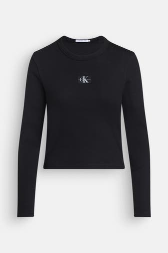 CALVIN KLEIN Longsleeve schwarz