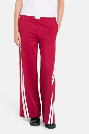ELIAS RUMELIS Sweatpants 'Penni' weinrot