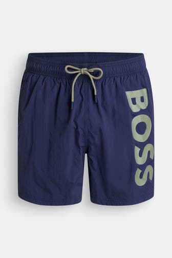 BOSS Badeshorts 'Octupus' marine