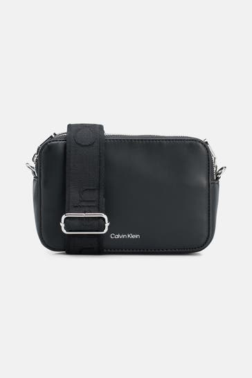 CALVIN KLEIN Umhängetasche schwarz