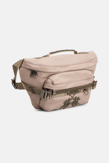 LA MARTINA Bauchtasche greige