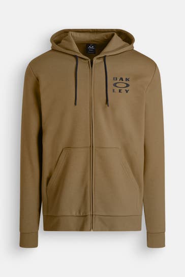 OAKLEY Sweatjacke khaki