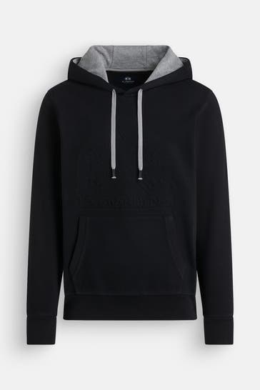 LA MARTINA Hoodie schwarz