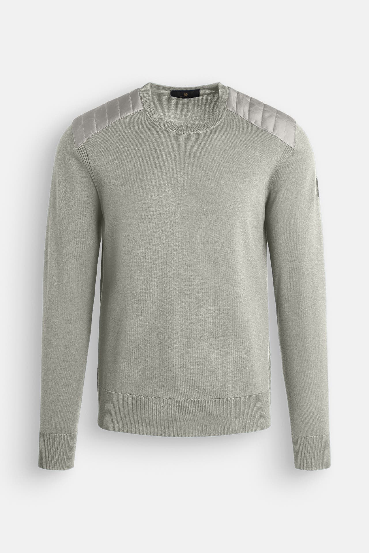BELSTAFF Strickpullover 'Kerrigan' graugrün, Bild 1