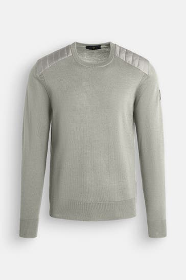 BELSTAFF Strickpullover 'Kerrigan' graugrün