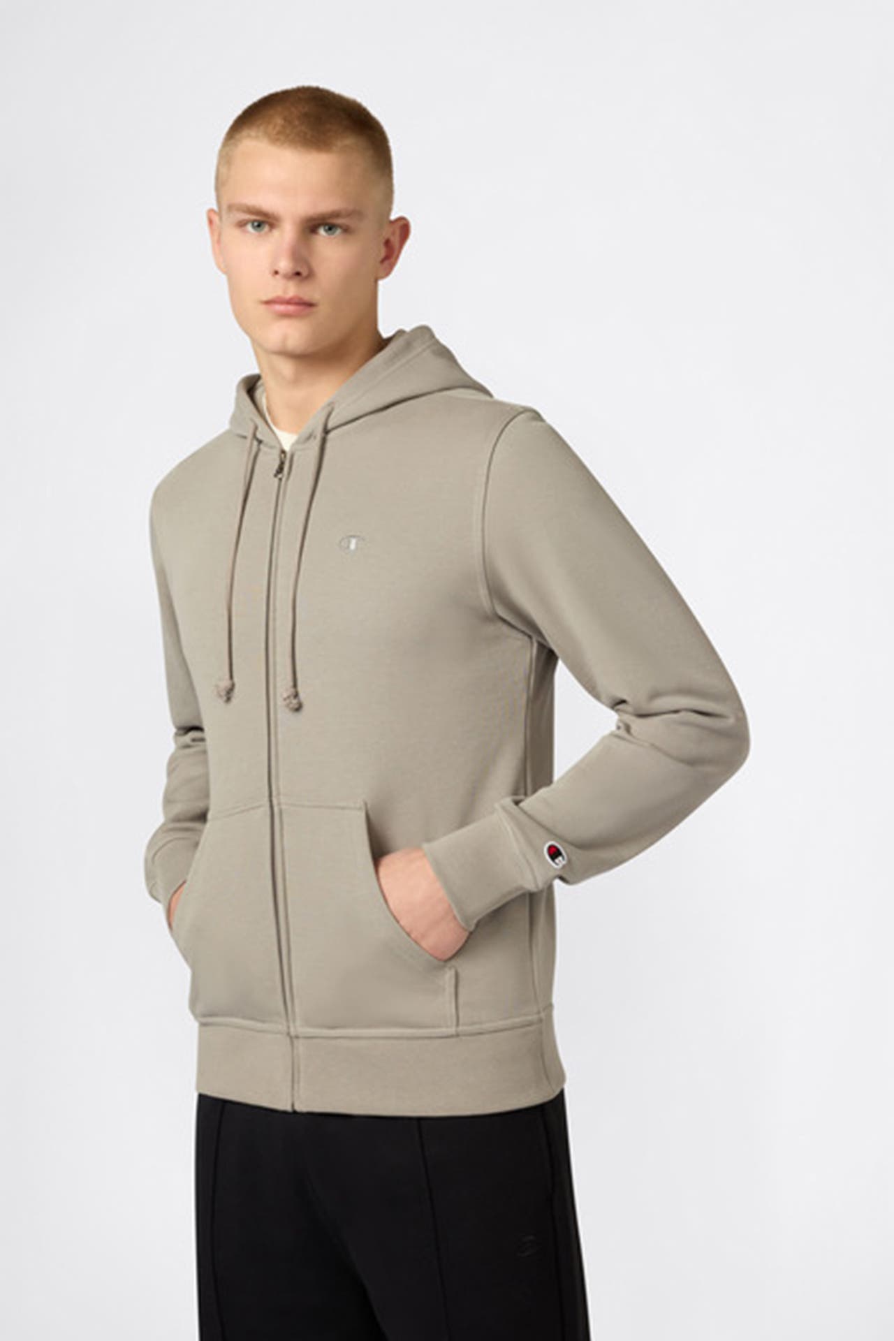 CHAMPION Sweatjacke steingrau, Bild 1
