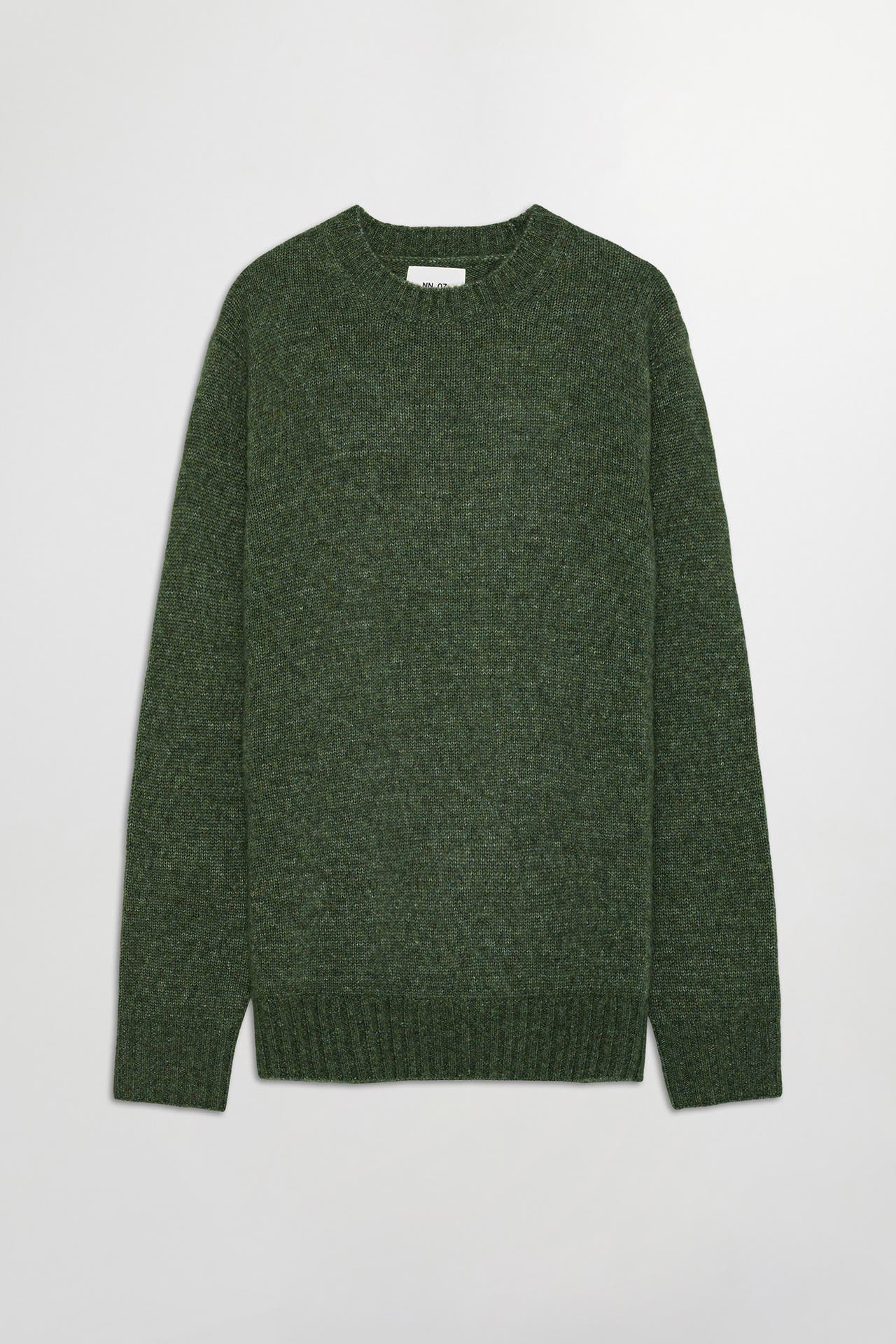 NN07 Wollmix-Pullover 'Lee' moosgrün, Bild 1