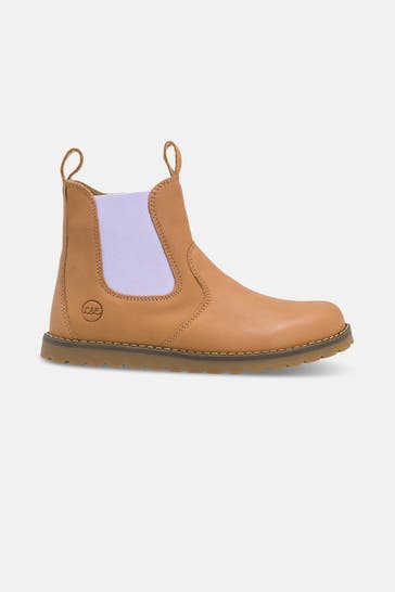 LOTTA&EMIL Chelsea-Boots cognac