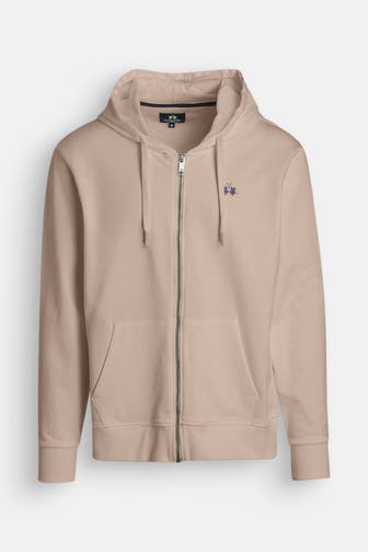 LA MARTINA Sweatjacke hellbraun