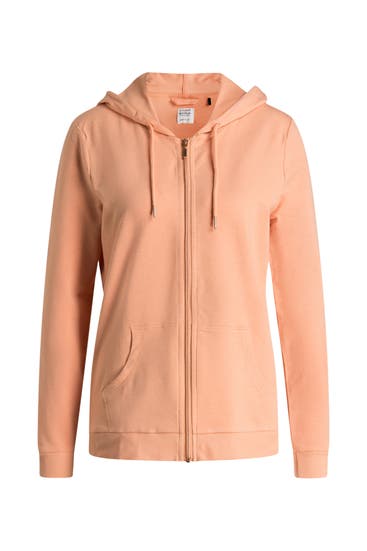 SCHIESSER - Sweatjacke pfirsich