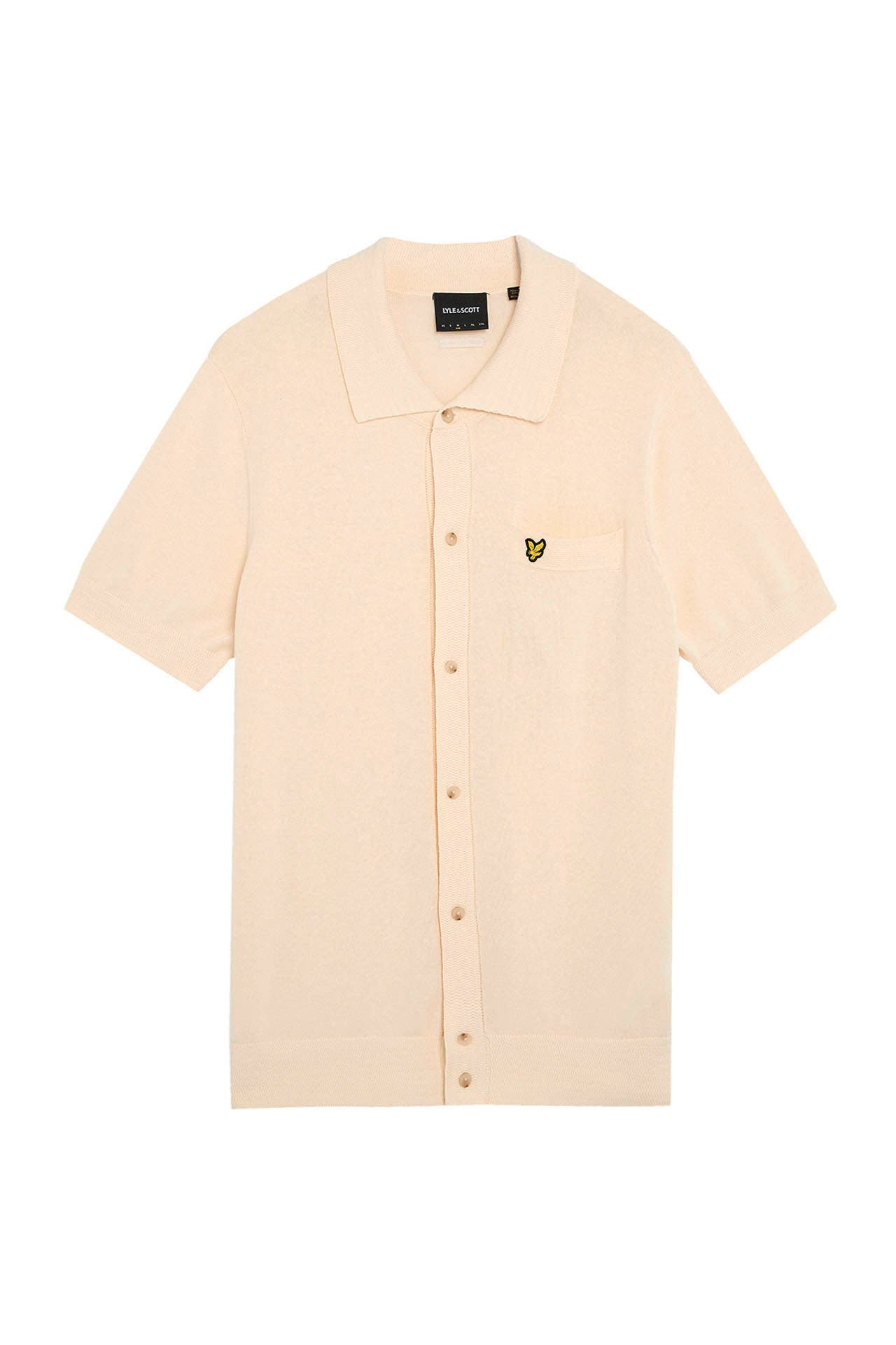 LYLE&SCOTT Feinstrick-Hemd creme, Bild 1