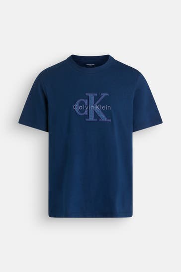 CALVIN KLEIN T-Shirt dunkelblau
