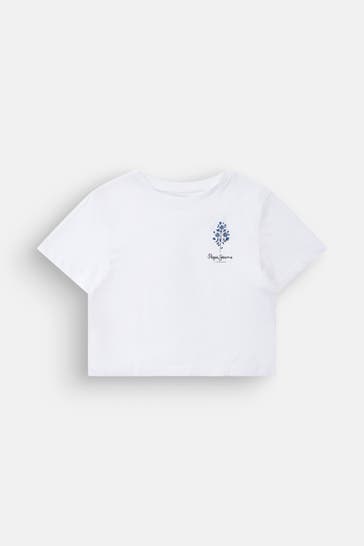 PEPE JEANS T-Shirt 'Nova' weiß