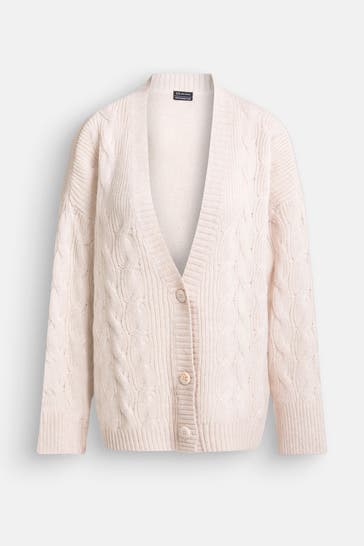 ARMANI EXCHANGE Strickjacke 'Gisele' beige