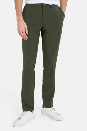 J.LINDEBERG SPORTSWEAR Stoffhose 'Elof' khaki