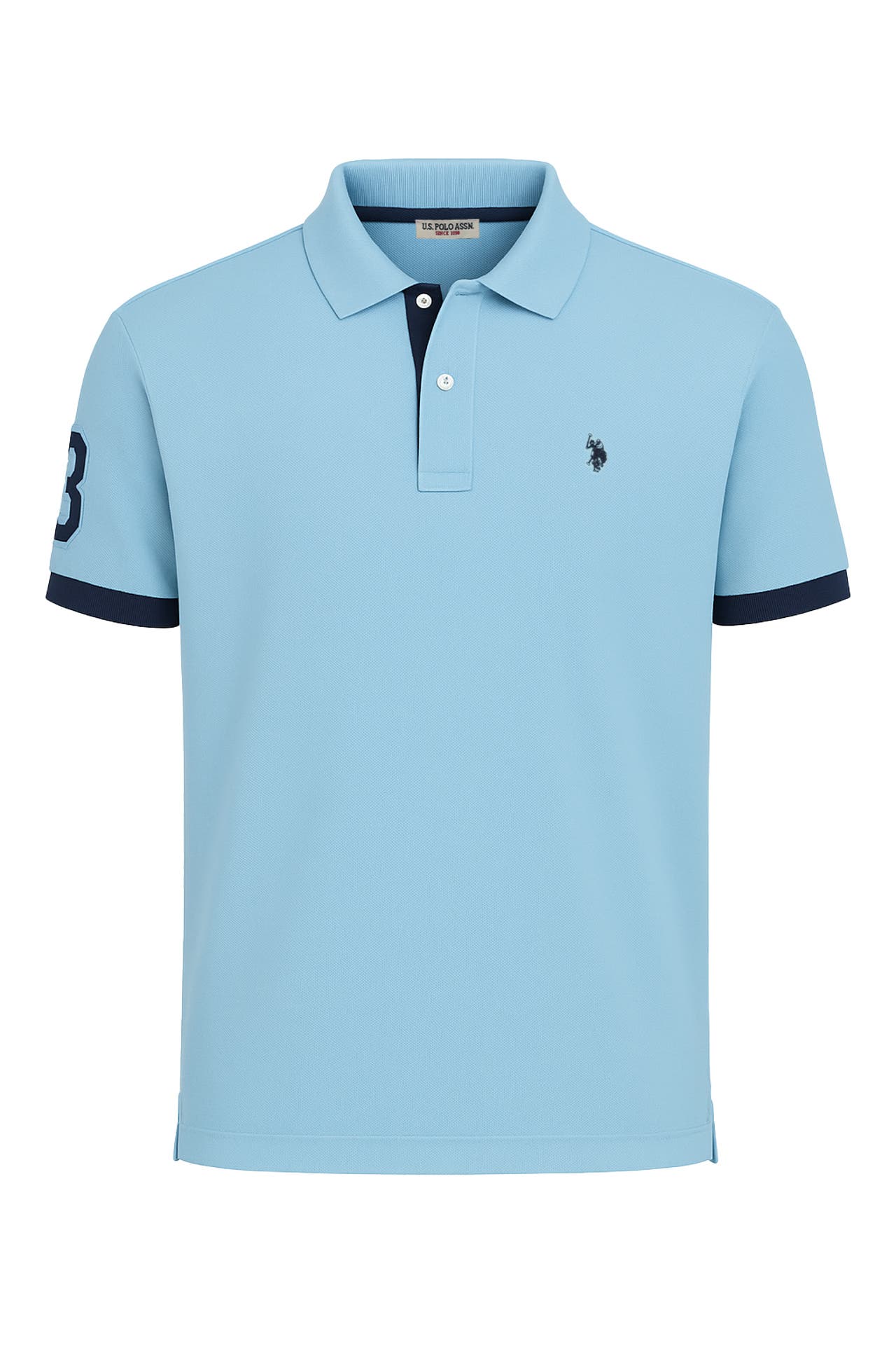 U.S. POLO ASSN. Polo-Shirt hellblau, Bild 1