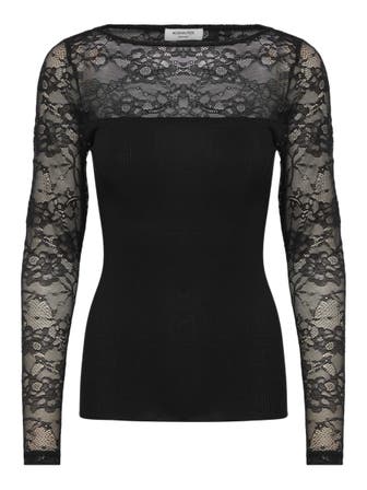 ROSEMUNDE Longsleeve schwarz
