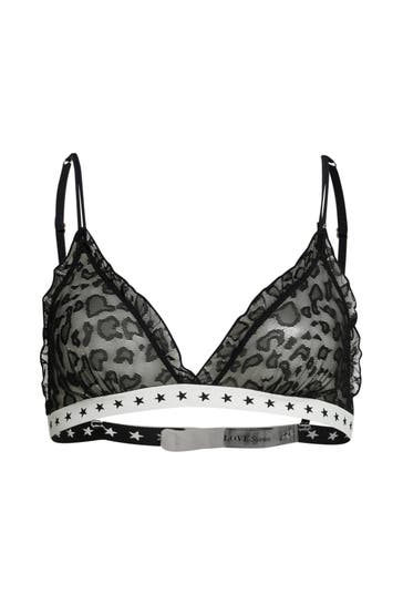 LOVE STORIES Triangel-BH gemustert