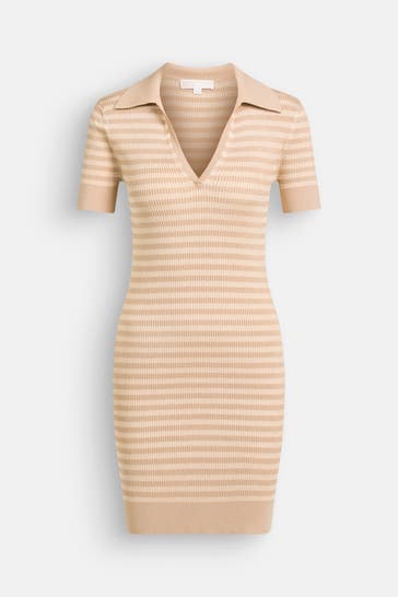 MICHAEL MICHAEL KORS Polokleid gestreift