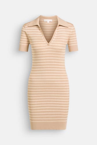 MICHAEL MICHAEL KORS Polokleid gestreift