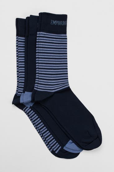 EMPORIO ARMANI - 3er-Pack Socken mehrfarbig