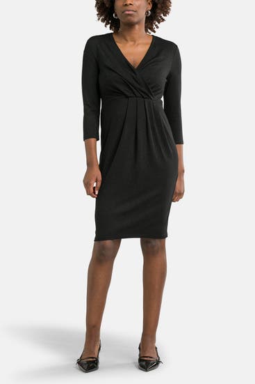 COMMA, - Kleid schwarz