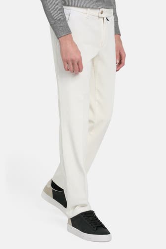 EUREX BY BRAX Cordhose 'Jim' offwhite