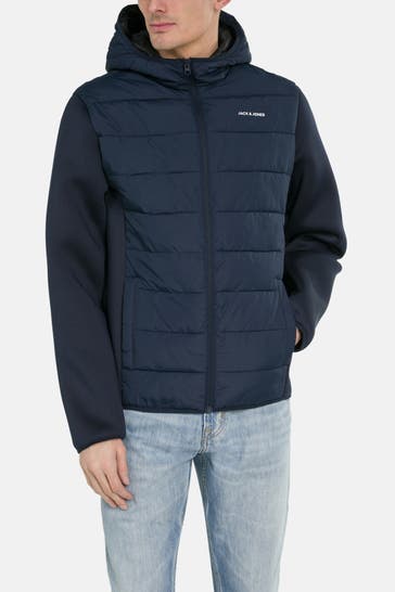 JACK & JONES Light-Steppjacke nachtblau
