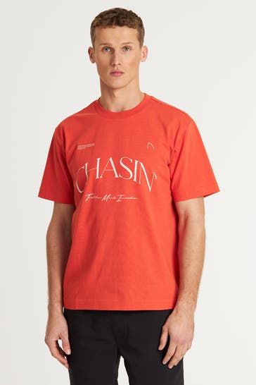 CHASIN' T-Shirt dunkelorange